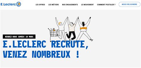 leclerc.fr recrutement