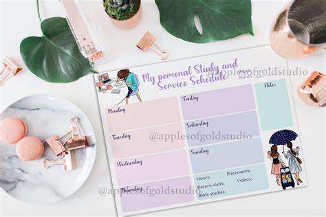 Lectionary Preaching Planner Printables