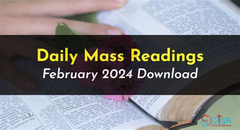 lectionary readings for february 4 2024