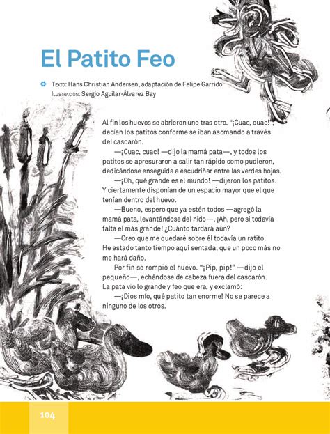 lectura del patito feo