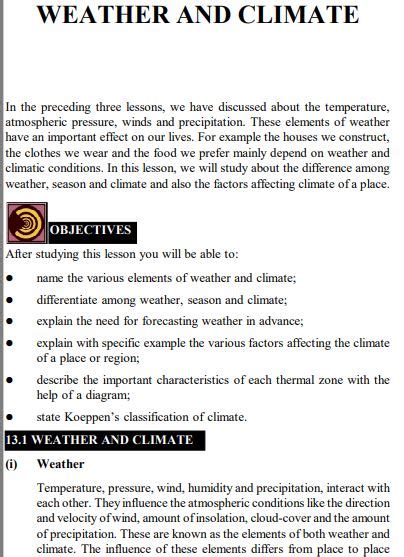 lecture notes on weather and climate pdf