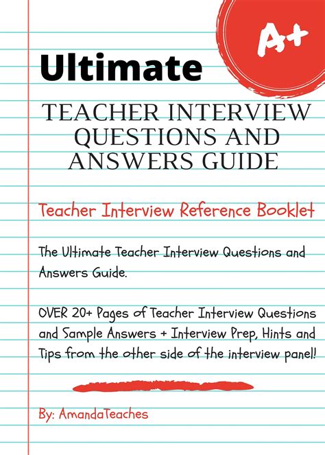 lecturer interview questions and answers pdf