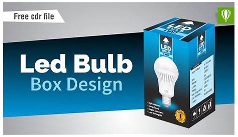 Kudos LED Spherical Light Bulb Packaging labels design