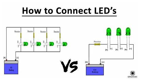 Led Connection In Series Parallel Circuit