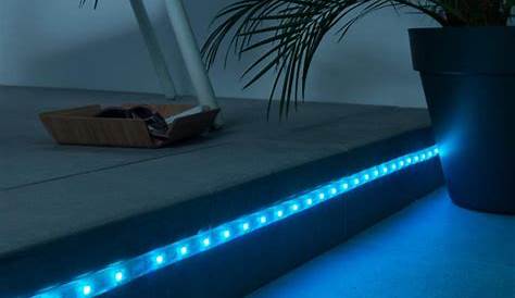 Ruban LED 5 m extérieur LED intégrée = 600 Lm, couleurs