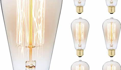 YDHNB Vintage LED Edison Bulb, Dimmable 4W
