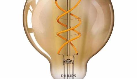 Filament LED Lamp Edison Gold Ø64mm E27 4W