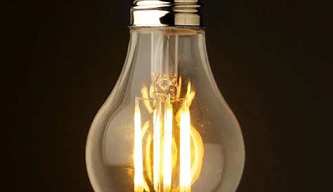 8 Watt Dimmable Lantern Filament LED Clear G125
