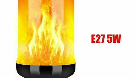 e27 4 modes smd2835 led flame effect flickering emulation