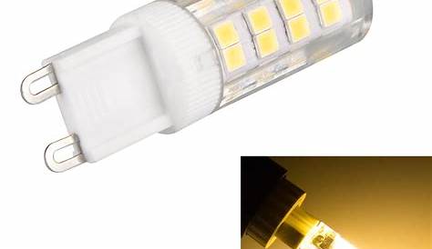 Led G9 Light Bulbs Platinum 3 5w 120v 6500k Daylight Non Dimmable Bulb