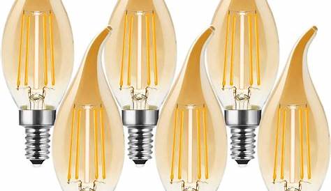 Led Lampen E14 Warmweiss Dimmbar LED Kerze 4 W, 320 Lumen Warmweiß, FilamentLEDs
