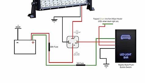 Led Light Bar Switch Diagram Wiring Wiring Schemas