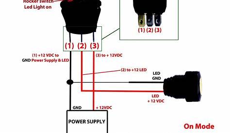 12 Volt Toggle Switch Wiring Diagrams Light switch