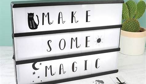Led Light Box Ideas Message Board To Spice Up Your Bedroom ! Dorm