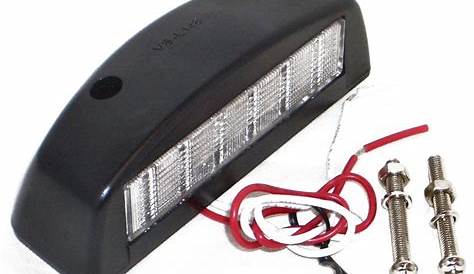 A&R 2038200256 LED License Number Plate Light Amazon.co