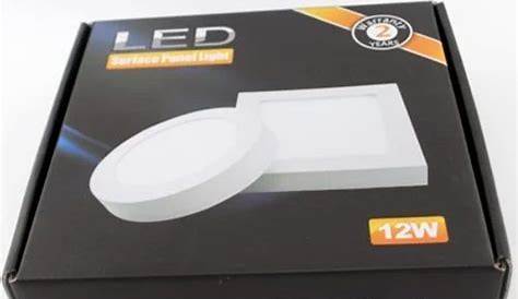 Led Panel Light Box Design LED Surfaced Kit 24V 600 X 300mm 4000K 34W