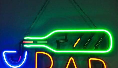 Led Sign Light Bar s, Open Neon Electric Display