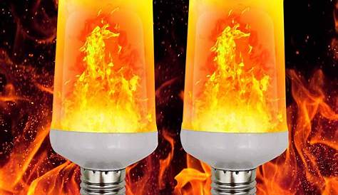Led Spot Light Bulbs Flickering 2 Pack LED Flame Effect Fire E26