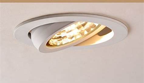 LED recessed ceiling spotlight Zenit chrome Lights.co.uk