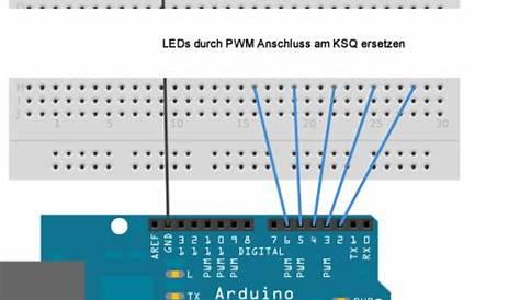 Einfache LED Steuerung mit Arduino (Artikel 5010)