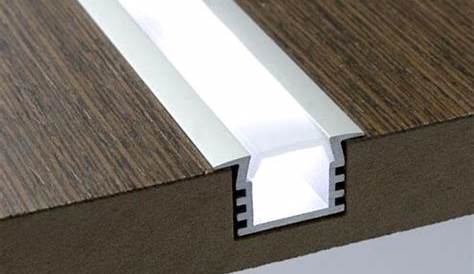 Led Strip Light Aluminium Profile LED Extrusion 45º 1 Meter