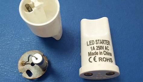 LED tube starter,LED fuse,1A,2A,250V for LED tube light