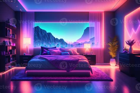 Led Bedroom Background