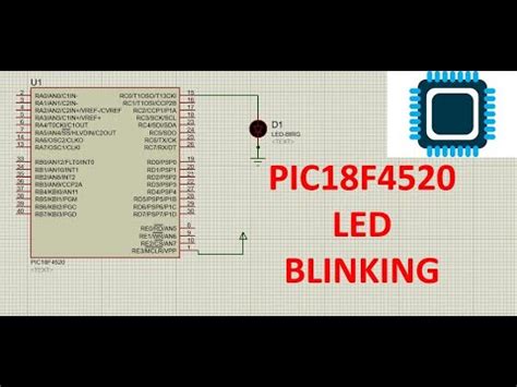 Led Blinking Program For Pic18F4520