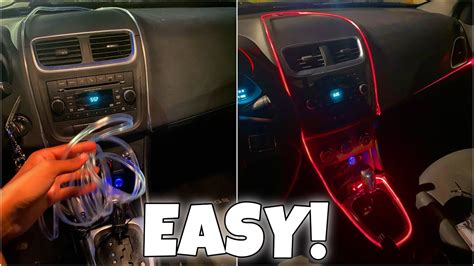 Led Car Interior Lights Install