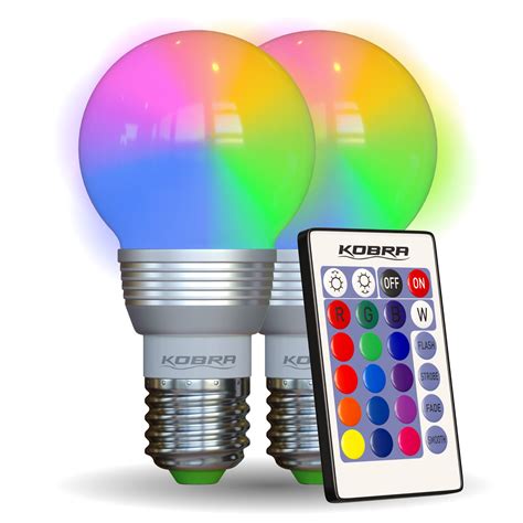 led colour changing bulbs with remote