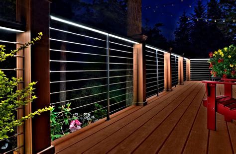 led deck rail lighting