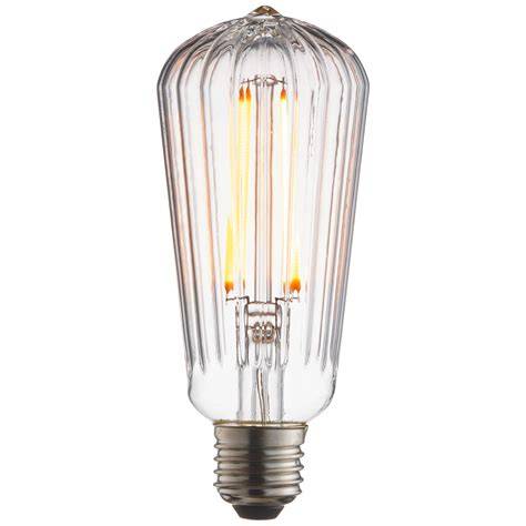 10 Watt Dimmable Filament LED E27 Clear 95mm