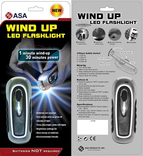 Led Flashlight No Batteries