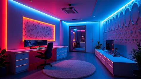Led Gaming Bedroom