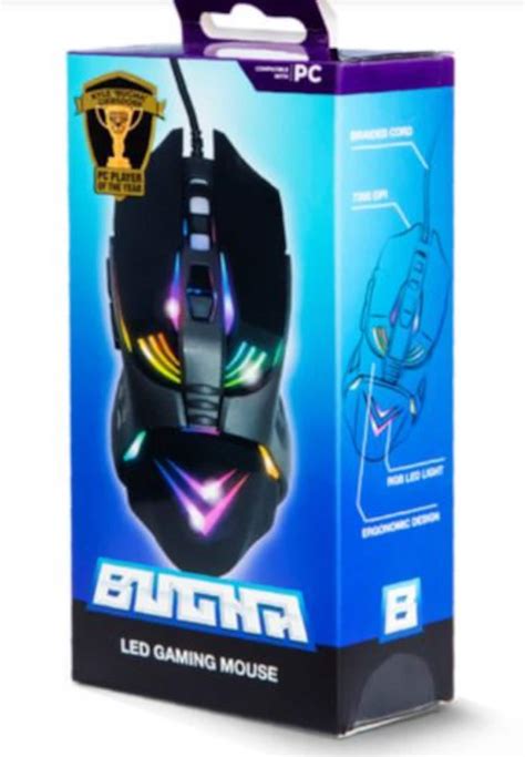 Led Gaming Mouse Bugha