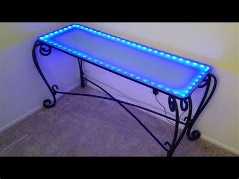 Led Glass Table