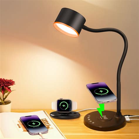 Led Lamp With Wireless Charger