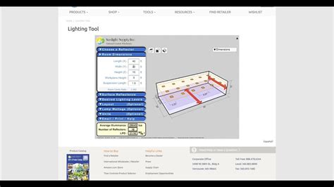 Led Lighting Layout Tool