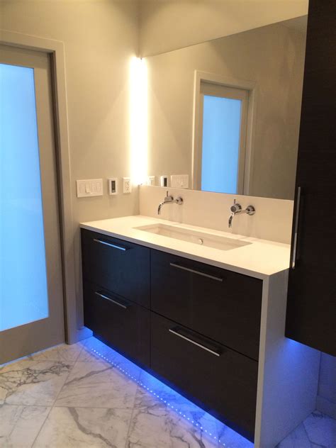 Led Lights Under Bathroom Vanity