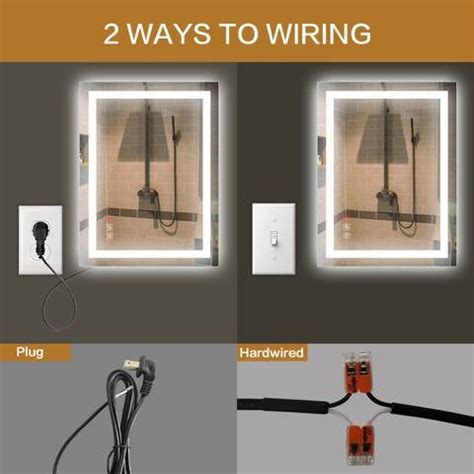 Led Mirror Wiring