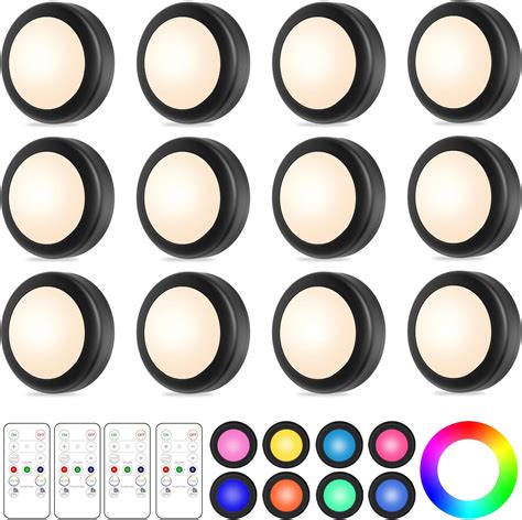 Led Puck Lights Rechargeable