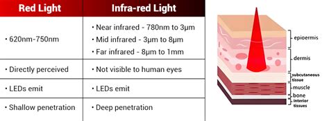 Led Red Light Vs Infrared