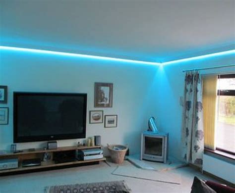 Led Strip Lights Around Ceiling