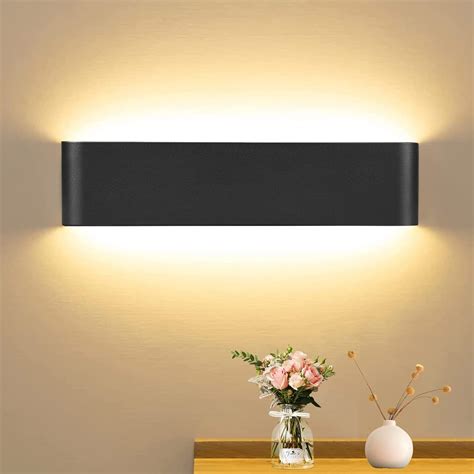 Led Wall Light Black