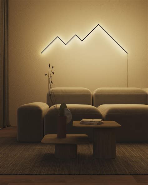 Led Wall Light Sculpture