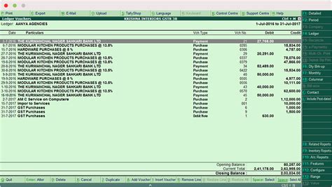 Ledger Posting In Tally
