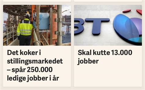 ledige jobber i norge