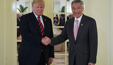 Watch Trump speak with Singapore Prime Minister Lee Hsien Loong