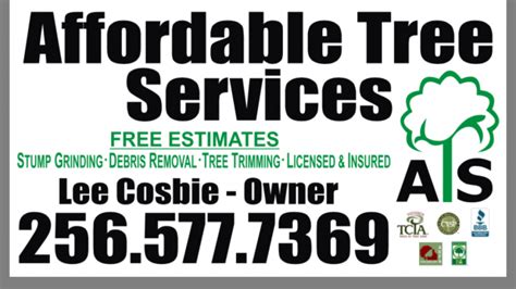 lee's affordable tree service