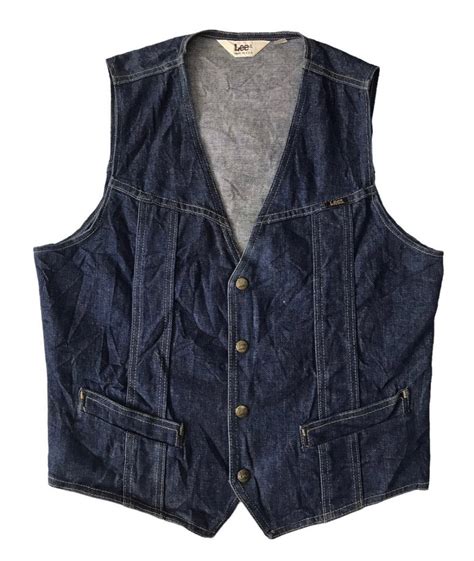 lee denim vest